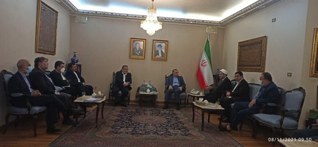 گزارش تصویری دیدار رییس سازمان حج و زیارت و هیات همراه با سفیر جمهوری اسلامی ایران در سوریه  