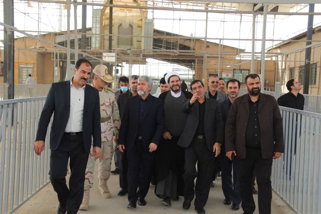 گزارش حضور رییس سازمان حج و زیارت در ایلام و بازدید از پایانه مرزی شهید سلیمانی مهران