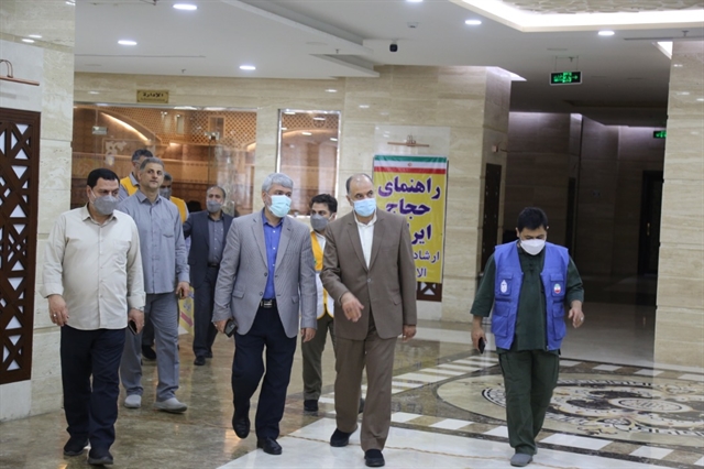 گزارش تصویری بازدید رئیس سازمان حج و زیارت از ستاد مکه مکرمه حج تمتع 1401
